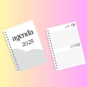 Agenda 2 Dias Por Página 2025 - Arquivo Digital