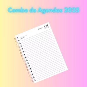 Combo de Agendas Permanentes com e sem Horas - Arquivo Digital