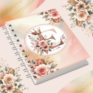 Coleção Capas Alfabeto Realeza Rosé Gold Arquivo Digital