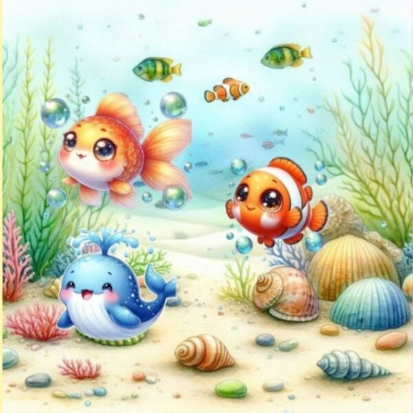 Kit Digital Animais Marinhos - Imagem 2