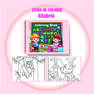 Arquivo Digital Livro de Colorir Alfabeto