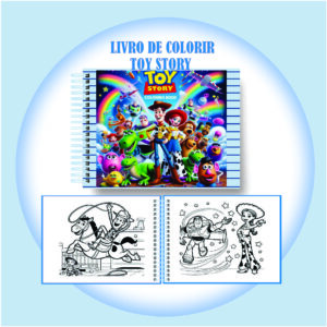 Arquivo Digital: Livro de Colorir Toy Story