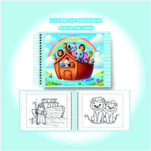 Arquivo Digital Livro de Colorir Arca de Noé