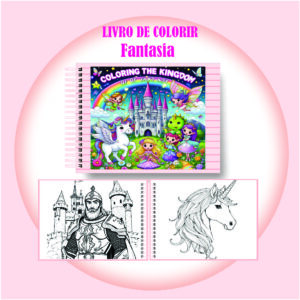Arquivo Digital Livro Colorindo o Reino da Fantasia