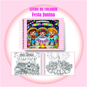 Arquivo Digital Livro de Colorir Festa Junina