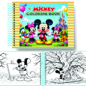 Arquivo Digital Livro de Colorir Mickey