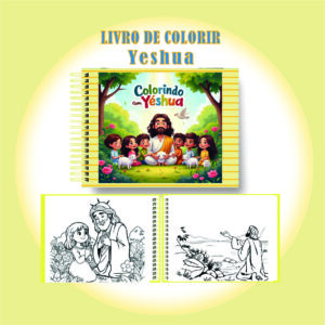 Arquivo Digital Livro de Colorir Colorindo com Yeshua