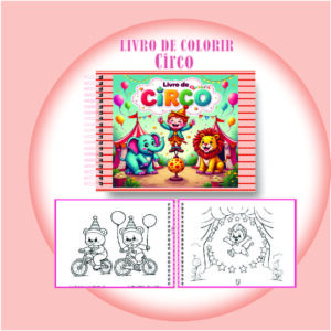 Arquivo Digital Livro de Colorir Circo Encantado