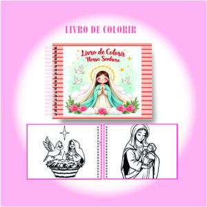 Arquivo Digital Livro de Colorir Nossa Senhora
