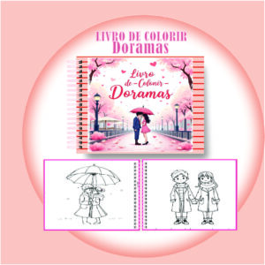 Arquivo Digital Livro de Colorir Doramas Encantadores