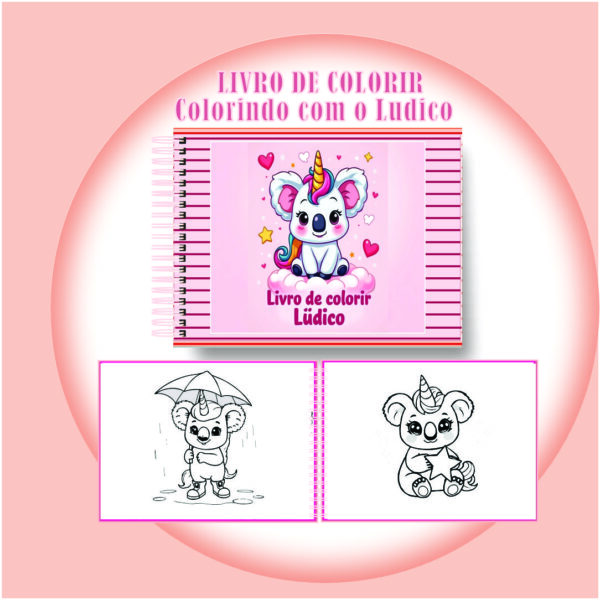 Arquivo Digital Livro de Colorir Colorindo com o Lúdico