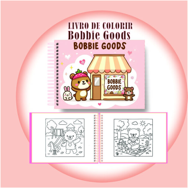 Arquivo Digital Livro de Colorir Boobie Goods
