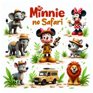 Arquivo Digital, Kit Digital Minnie Safari