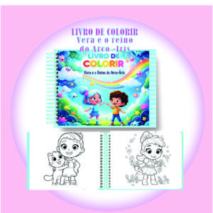 Livro de Colorir – Vera e o Reino do Arco-Íris