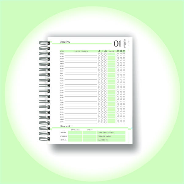 Arquivo Digital Agendamento Verde Manicure Permanente