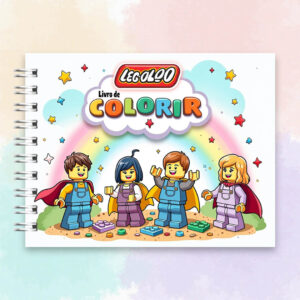 Arquivo Digital Livro de Colorir Lego