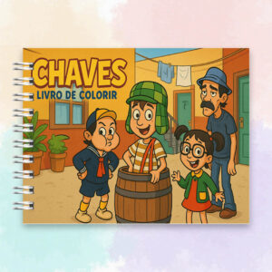 Arquivo Digital Livro De Colorir Chaves