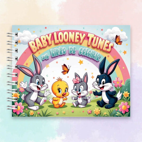 Arquivo Digital Livro De Colorir Baby Looney Tunes