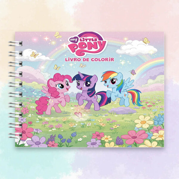 Arquivo Digital Livro de Colorir My Little Pony