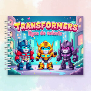 Arquivo Digital Livro de Colorir  Transformers